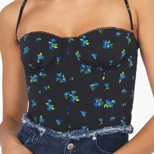 We Wore What corset top